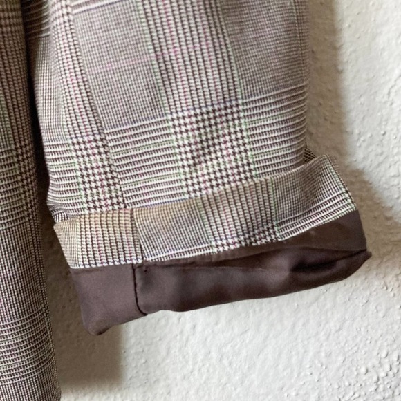 Valerie Stevens Glen Check Blazer Size 10 Petite - Picture 8 of 15
